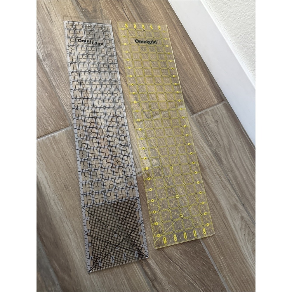 OMNIGRID Item 24 / Omni Edge RE524 6" X 24"  RULERS Made In USA